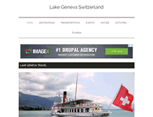 Tablet Screenshot of lake-geneva-switzerland.com